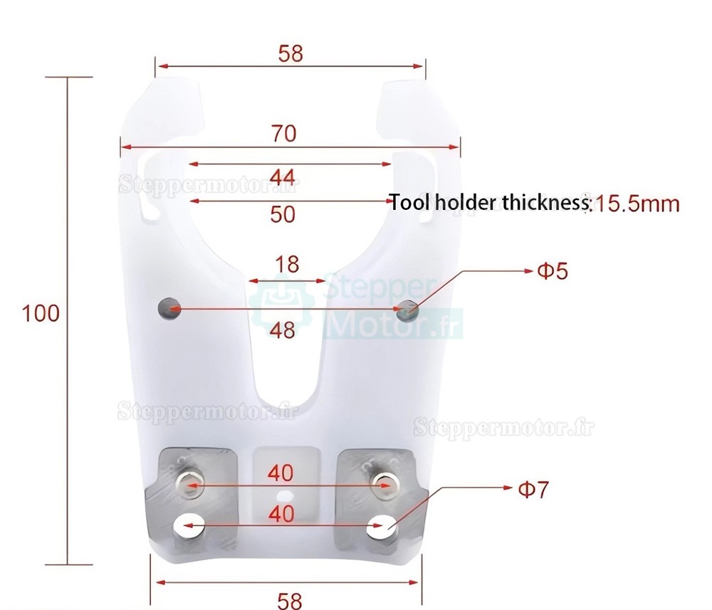 Mandrin porte-outil ISO30 OSP001709 pour machine CNC